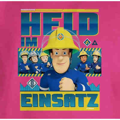 Feuerwehrmann Sam Jungen - Jungen Kinder T-Shirt - Held im Einsatz - T-Shirts für Jungen 2