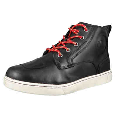 Herren Bikerboots Stiefelette Bateman Ankle Pro D97181 Schwarz Black Leder Klassische Stiefeletten
