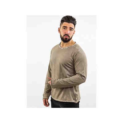 Rundhals Langarmshirt