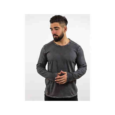 Rundhals Langarmshirt