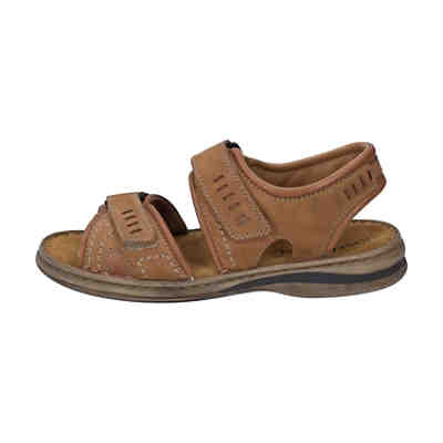 Herren-Sandale Max 62, cognac Klassische Sandalen 2