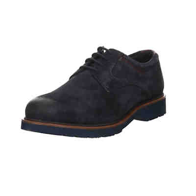 Herren Businessschuhe Dilip Schnürschuh Schnürhalbschuhe Büro Elegant Veloursleder uni Business-Schnürschuhe