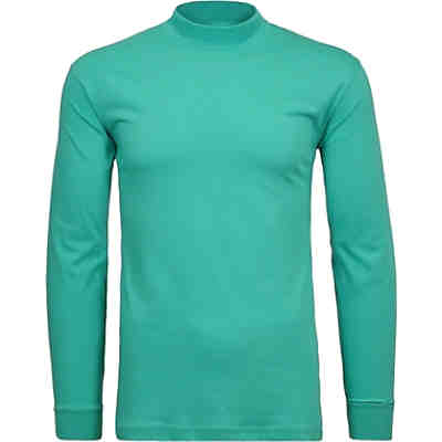 Stehkragenshirt langarm Langarmshirts