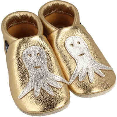 Lederpuschen / Hausschuhe / Slipper mit Krake Hausschuhe 2