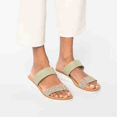 Two Strap Insel Pantoletten 2