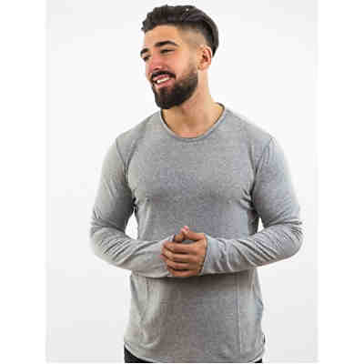 Rundhals Langarmshirt