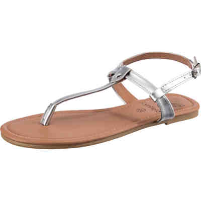 Metallic Lite T-Steg-Sandalen