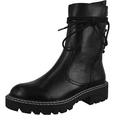 Damen Elegante Stiefel Stash 1260083 Schwarz Black Kunstleder Klassische Stiefel 2