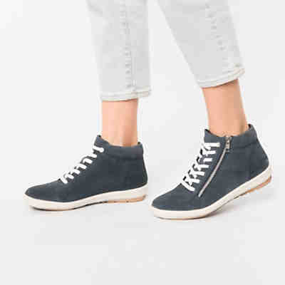 Leder Zip Casual Sneakers High 2