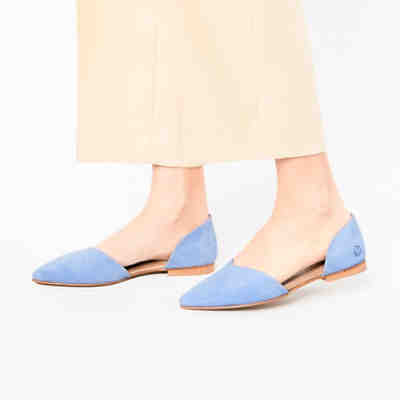 Trendy Leder Slipper Klassische Ballerinas 2