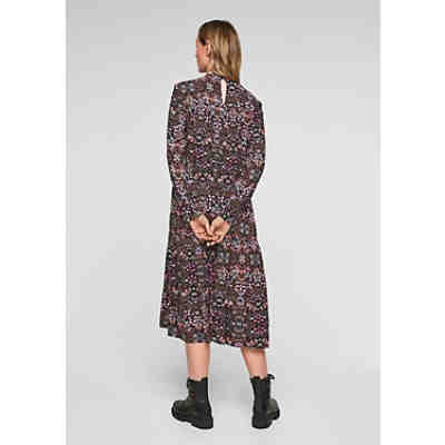 Stufenkleid mit Blumenmuster Blusenkleider 2