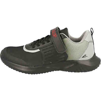 Jungen Kinder Schuhe Halbschuhe Sneaker L66504 Schwarz mit Klett Halbschuhe