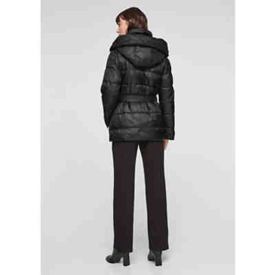Pufferjacke mit Bindegürtel Mäntel 2
