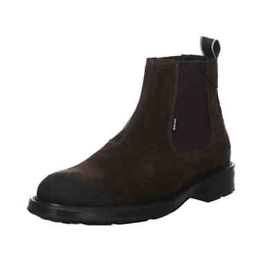 Hayward 05 Chelsea Boots Elastikeinsatz Leder-/Textilkombination uni Chelsea Boots