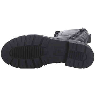 Damen Stiefeletten Schuhe Dover Schnürstiefelette Elegant Freizeit Veloursleder uni Schnürstiefeletten 2