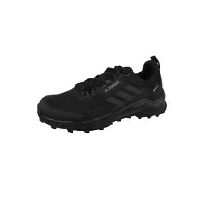 Herren Trekkingschuhe Wanderschuhe Terrex AX4 GTX FY9664 Schwarz core black Textil/Synthetik mit Traxion Außensohle mit Continental Gummi & EVA & Vorgeformte Einlegesohle Schnürschuhe 2