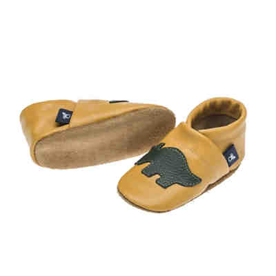 Lederpuschen / Hausschuhe / Slipper mit Dinosaurier Hausschuhe 2