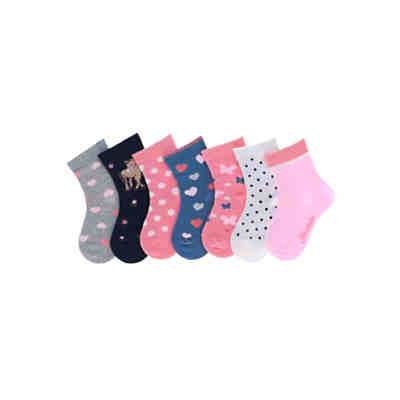 Söckchen 7er-Pack Punkte Socken