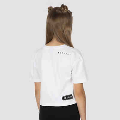 Kinder T-Shirt Girls Light Cropped Tee Funktionsshirts für Kinder 2
