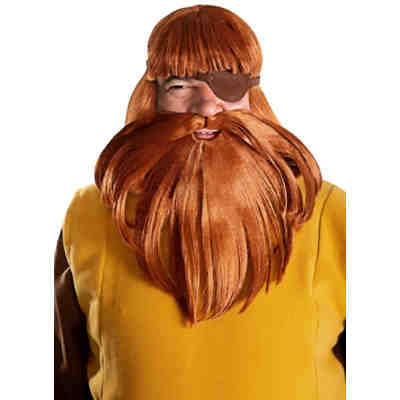 Wickie Halvar Perücke-Bart-Set