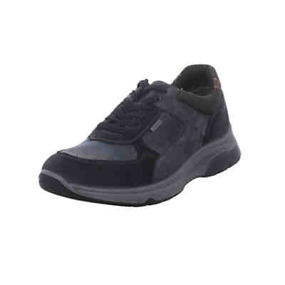 Herren Schnürhalbschuhe Lennard Gore-Tex Halbschuh Freizeit Elegant Schuhe Lederkombination uni Schnürschuhe
