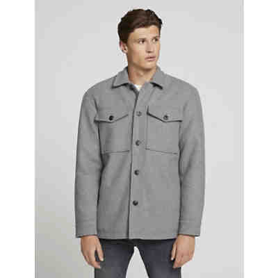 Jacken Gefütterte Regular Fit Hemdjacke mit Brusttaschen Übergangsjacken 2