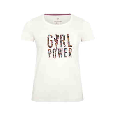 T-Shirt mit Girl Power Print T-Shirts