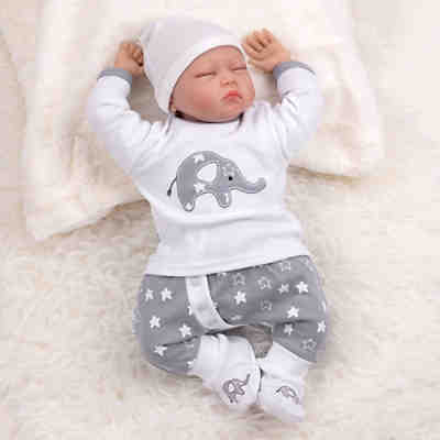 Erstausstattung-Set Little Elephant Strampler für Jungen 2