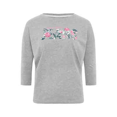 Longsleeve mit geblümtem Logo T-Shirts