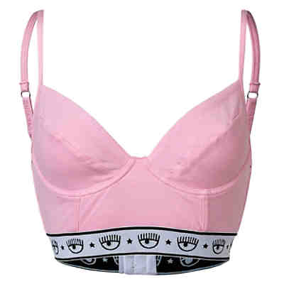 Damen BH, Bralette - mit Bügel, Logobund, Cotton Stretch Bustiers