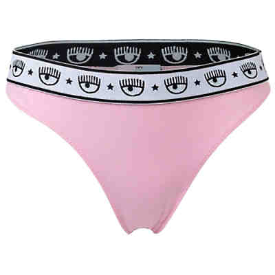 Damen Slip 2er Pack - Brief, Cotton Stretch, Logobund, uni Slips 2