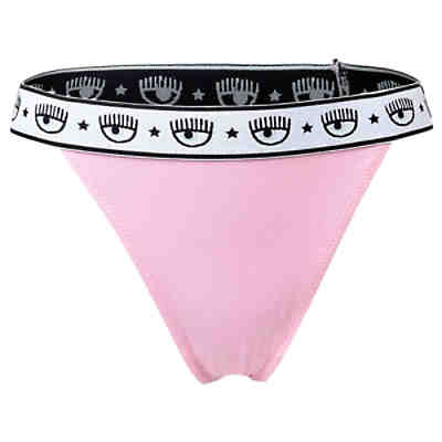 Damen String 2er Pack - Tanga, Cotton Stretch, Logobund, uni Strings 2