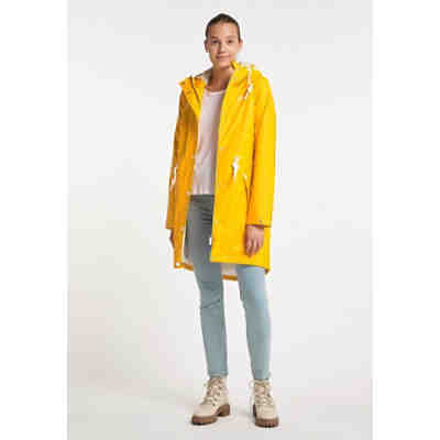 Regenmantel mit Faux Fur Innenfutter urban rain Regenmäntel 2