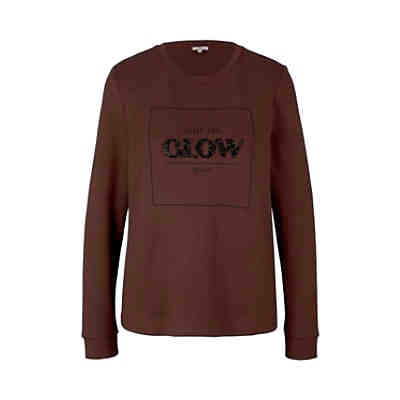 Strick & Sweatshirts Sweatshirt mit Glitzerprint Sweatshirts 2