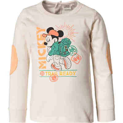 Disney Mickey Mouse & friends Baby Langarmshirt für Jungen, Organic Cotton