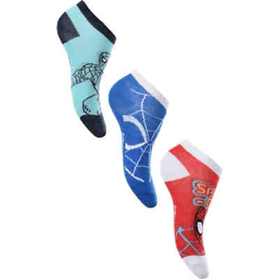 Spider-Man Sneakersocken 3er Pack für Jungen