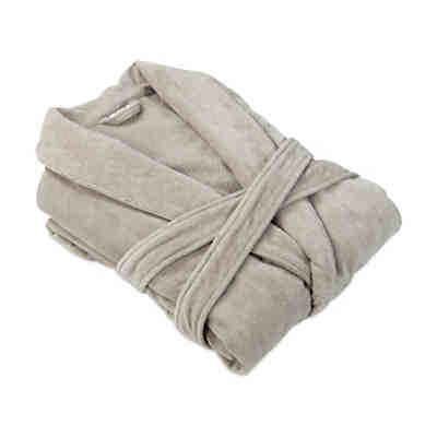 Homewear Schalkragenmantel
