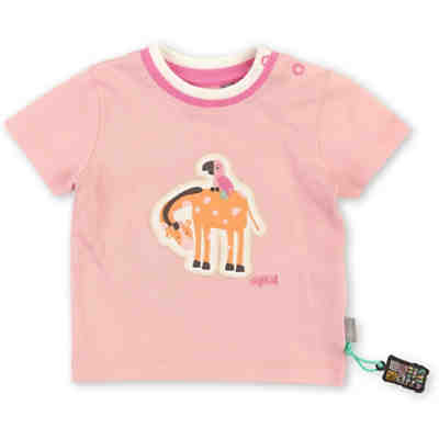 Baby T-Shirt für Mädchen, Wildtiere, Organic Cotton