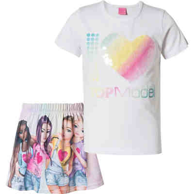 TOPModel Set T-Shirt + Rock für Mädchen