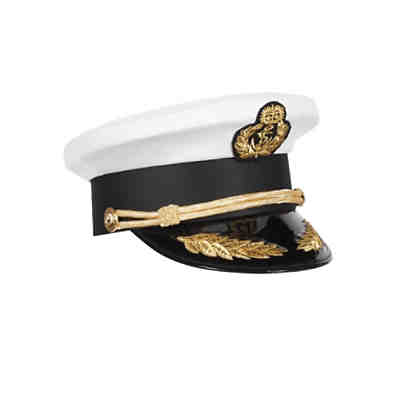 Admiralsmütze weiß