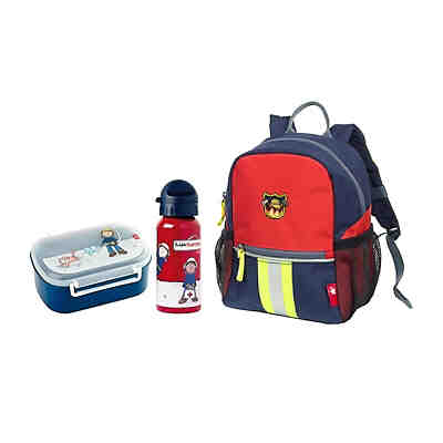Kindergarten Rucksack Set Frido Firefighter 3-teilig Kindergartenrucksäcke