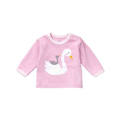Shirt Langarm Lovely Swan Langarmshirts für Mädchen