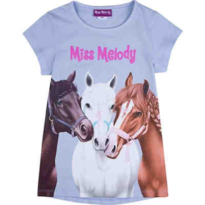 Miss Melody T-Shirt für Mädchen, Pferde