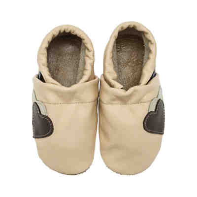 Lederpuschen / Hausschuhe / Slipper mit Herzen Hausschuhe 2