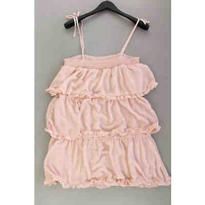 Second Hand - Chiffonkleid Träger creme aus Polyester Damen Gr. L 2