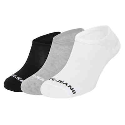 Herren Sneaker Socken 3er Pack - BENDIX, Schriftzug, einfarbig Sneakersocken