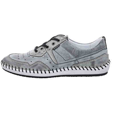 Herren Schnürhalbschuhe Schnürschuh Freizeit Elegant Schuhe Glattleder uni Schnürschuhe 2