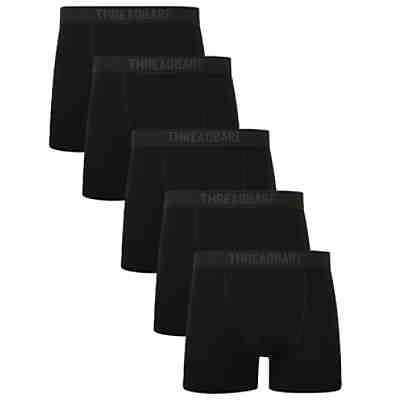 Threadbare Unterwäsche Iceberg 5er Pack Boxershorts AdultM