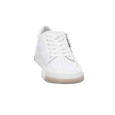 Damen Sneaker Schuhe Sneaker Sport Halbschuhe Glattleder uni Sneakers Low