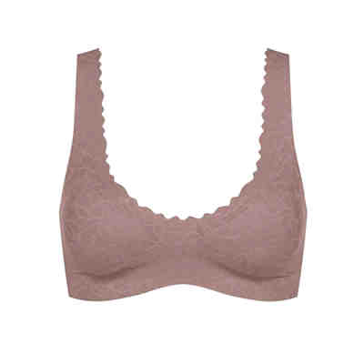 Damen Bustier, BH - ZERO FEEL LACE 2.0 Bralette, V-Ausschnitt, einfarbig Bustiers